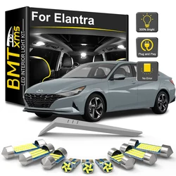 BMTxm LED Interior Light Bulb Kit For Hyundai Elantra XD HD MD UD AD 2001-2019 2020 2021 2022 Car Reading Dome Trunk Lamp Canbus