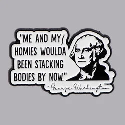 Funny Saying Enamel Pin Brooch Pines Men Lapel Pins Badge on Backpack Clothing Accessories Fashion Jewelry Friends Gifts