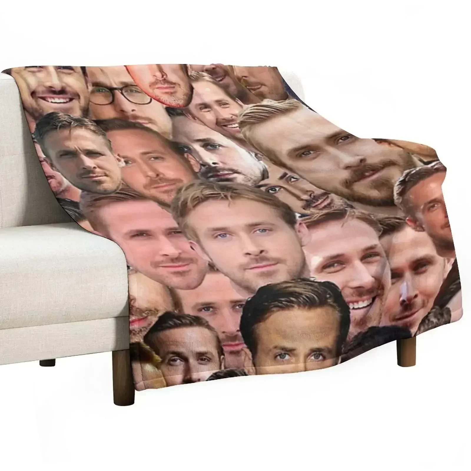 

RYAN GOSLING Throw Blanket valentine gift ideas Summer Beddings Nap Blankets