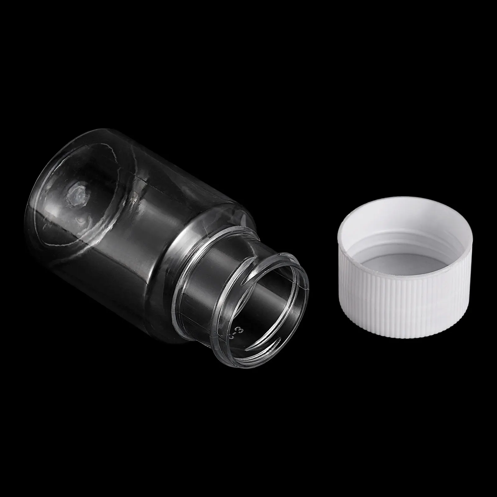 Botella de reactivo de boca ancha, recipiente de plástico para laboratorio, sellado de muestras, almacenamiento de líquidos, 10 piezas, 20ml/0,7 oz