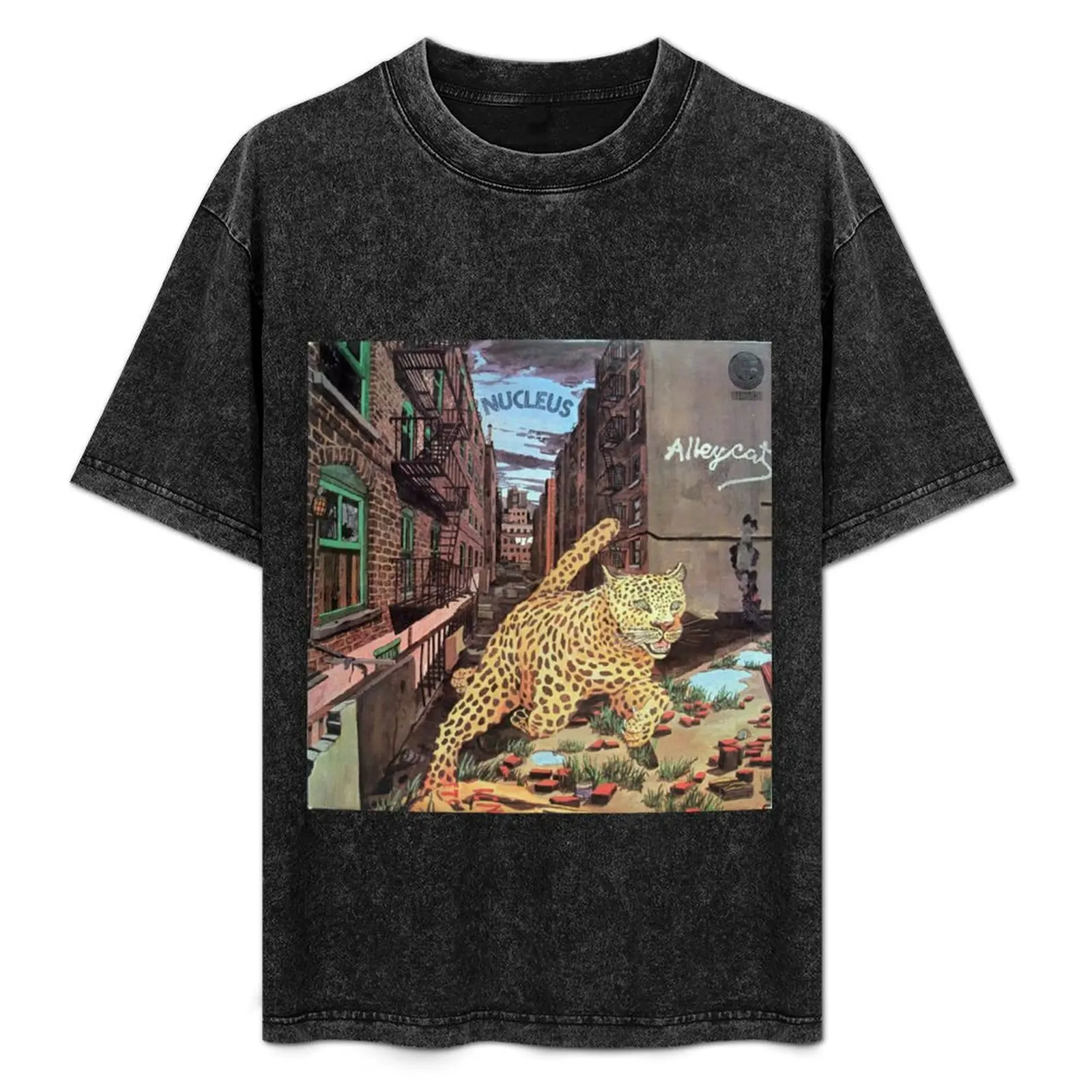 

Retro Vaporwave Nucleus Alleycat T-Shirt Daily Work Short Sleeve Top
