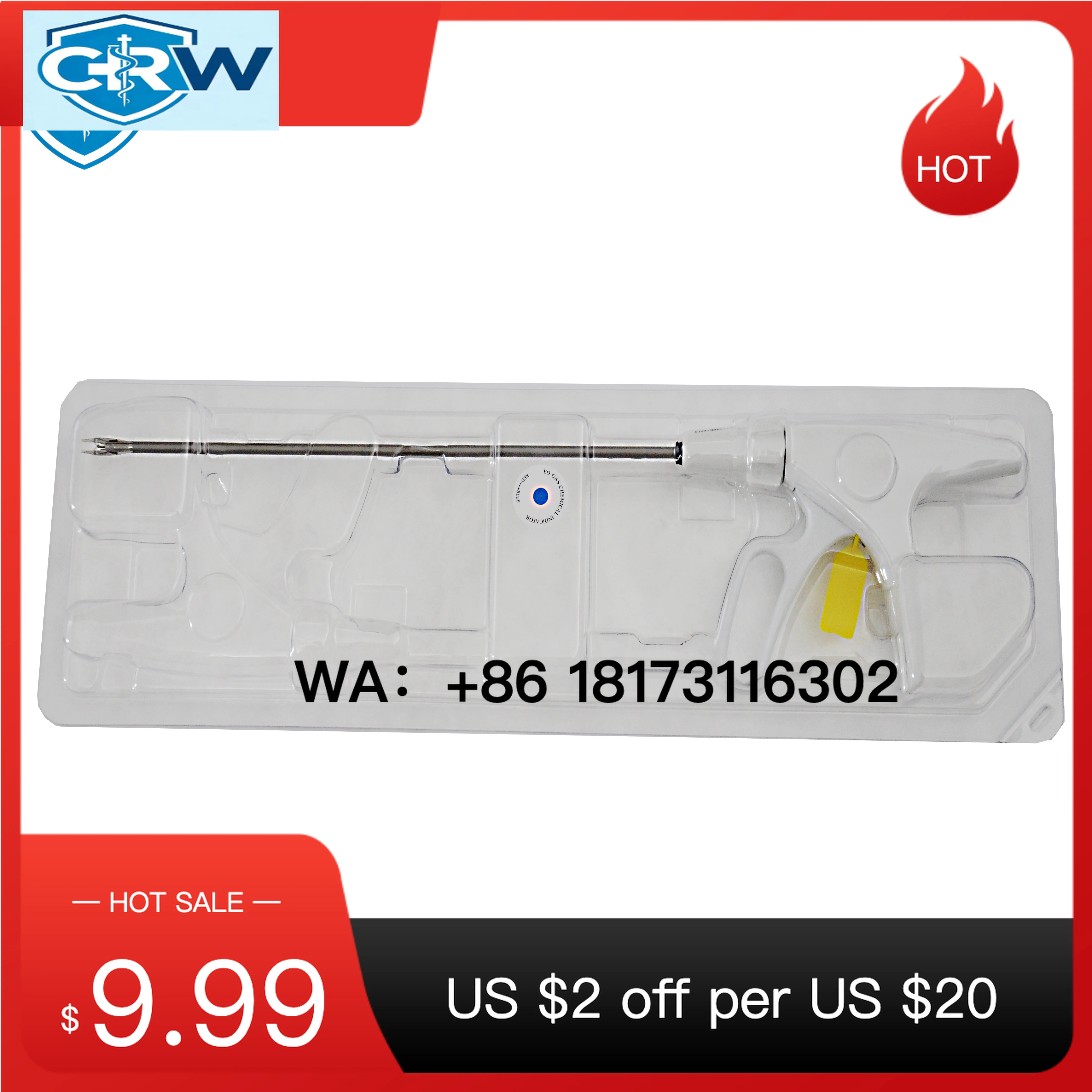 CRW Single Use Endo Clip Appliers