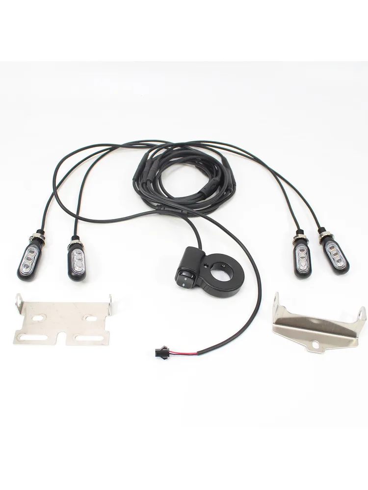AliExpress TOOPRE Electric Bike 12V Headlight Front Rear Turn Signal Light E-bike Brake Light Kits Cycling Electric Bicycle Accessories