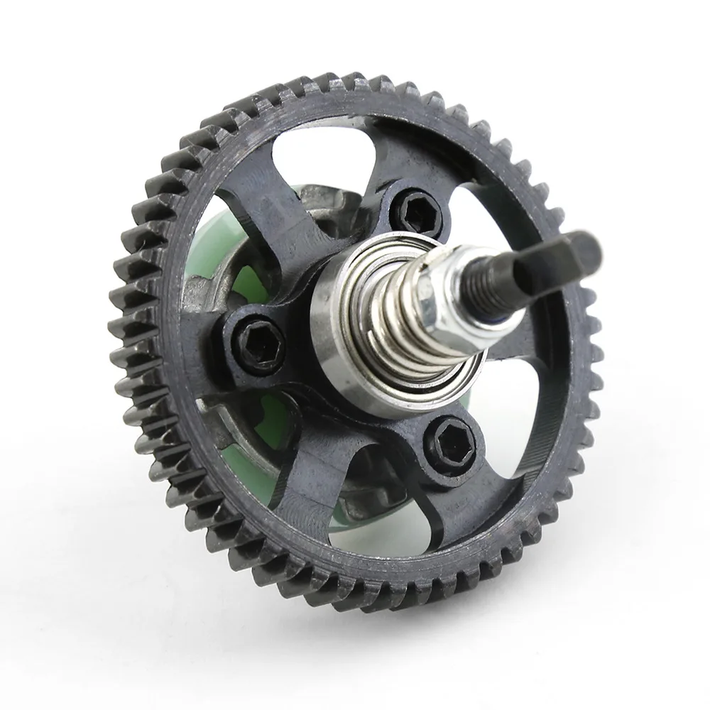 Complete Slipper Clutch, Metal, Peças de Atualização, Spur Gear para 1:10 Traxxas Slash 4x4 Stampede Rustler 4x4 VXL, 50T, 52T, 53T, 54T, 6878