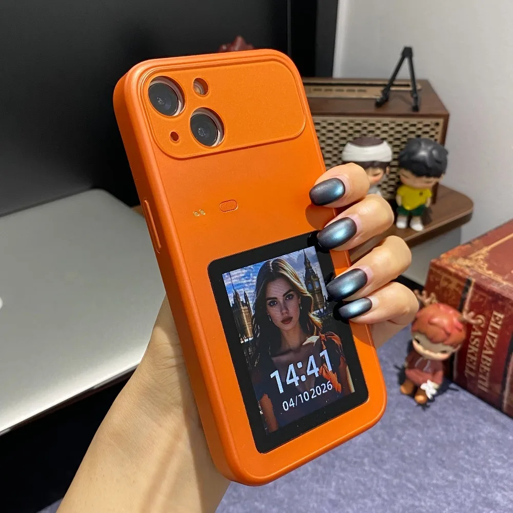 Geeignet für iPhone 17 Pro Max Farbbildschirm Multifunktionale KI-Hülle 3,0-Zoll-Display 17 Pro/16 RO/15 Pro/14/13 Schutzhülle