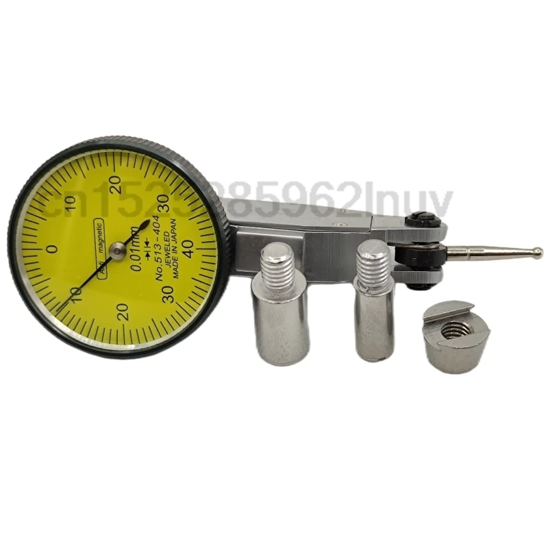 CNC Micrometer 513-404 Analog Lever Dial Indicator Dial Accuracy 0.01 Range 0-0.8mm Diameter 38 32mm Measuring Tool