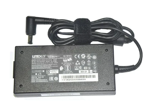 

LITEON PA-1121-26, 19.5V 6.15A, Barrel 7.4/5.0mm With Pin, 3-Prong Power Adapter