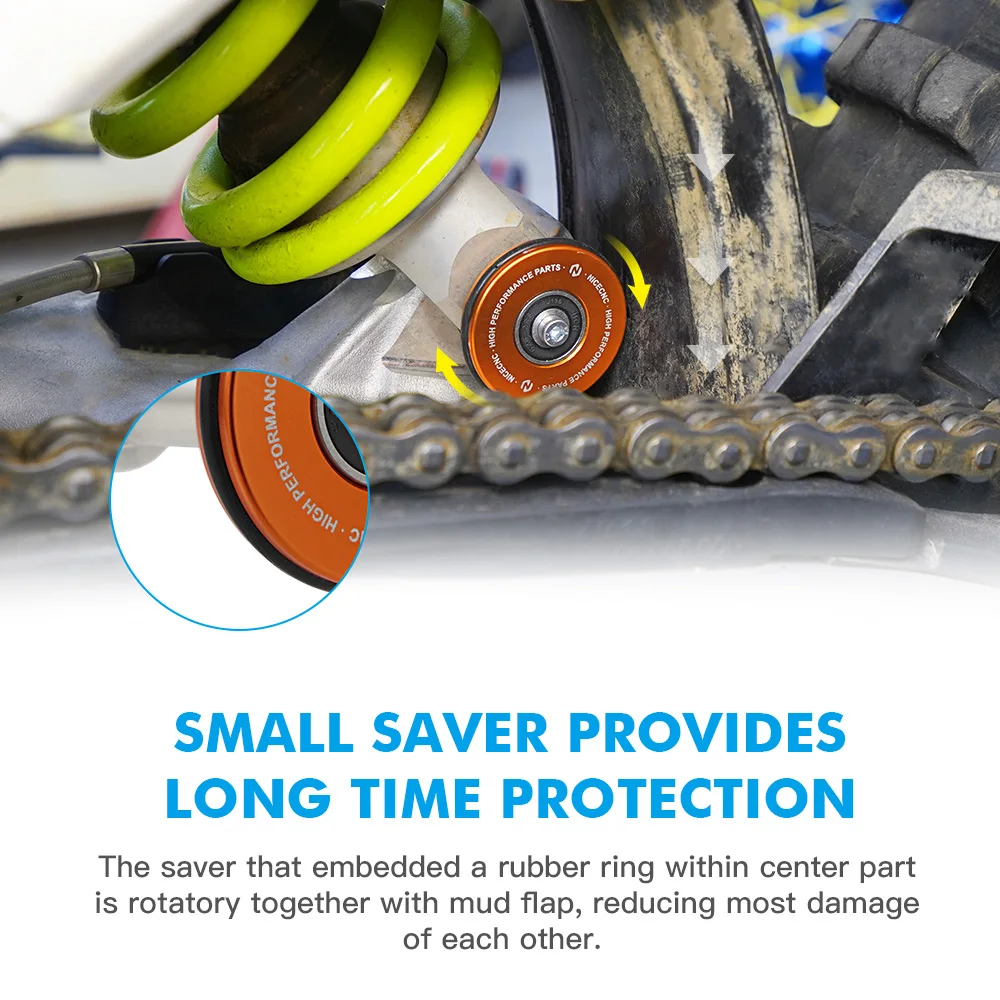 NICECNC ل 2017-2022 KTM EXC 300 PDS Swingarm التوقف حامي XC-W EXC XCW 300 250 150 TPi ستة أيام XCF-W EXC-F 500 450 350 250