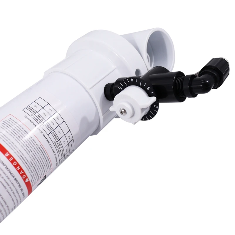 R. 171096   Alimentador en línea automático mejorado de cloro y bromo para piscinas 320 para clorador 320 para centros de piscinas y spas