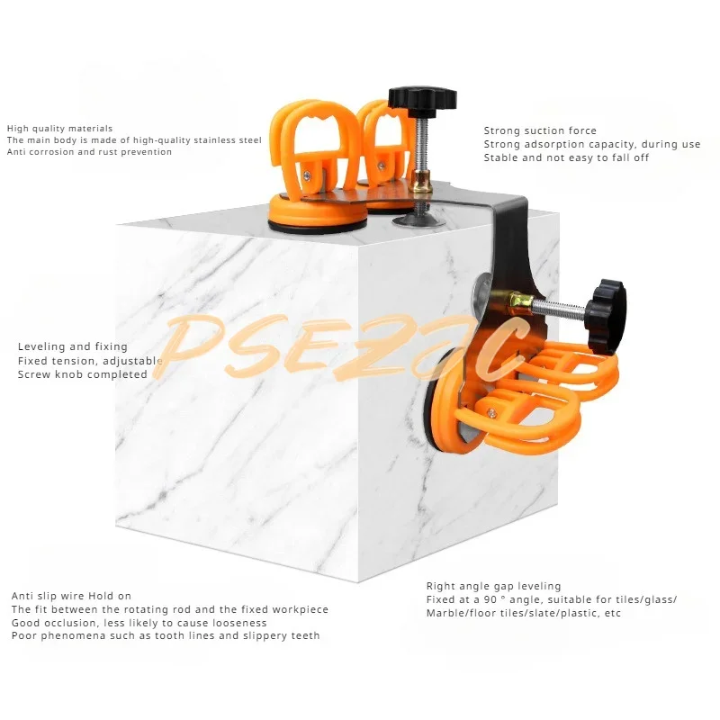 Marble Leveling Right Angle Anchor Fish Tank Angle Adjustable Suction Cup Large Board Internal and External Angle Tensioner