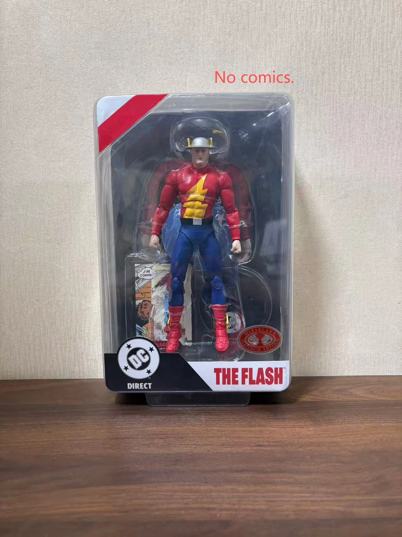 McFarlane Toys Green Lantern Jessica Cruz/The Flash Jay Garrick No Comics 7in DC Multiverse Action Figure Model Doll