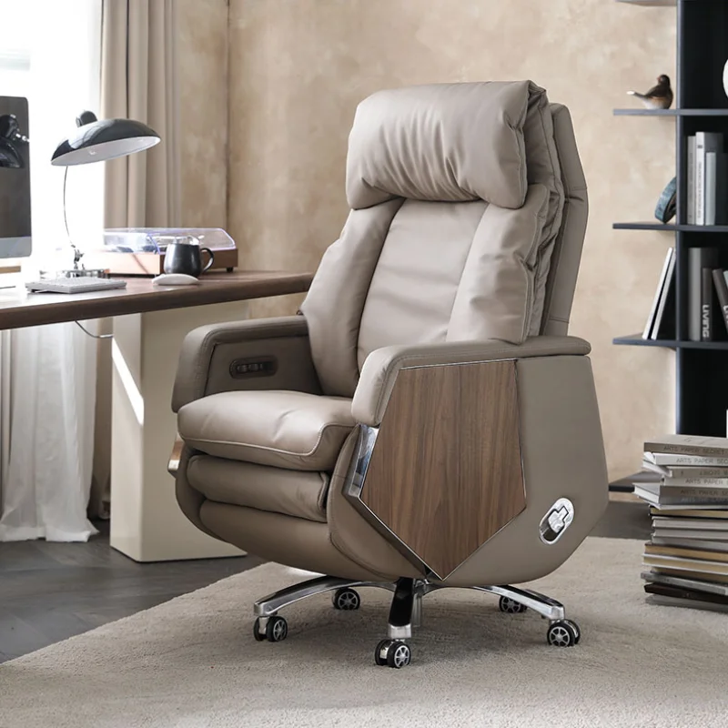 Meeting Chair Office Desk Living Room Chairs Luxury Wheels Comfortable Armchairs Advanced Adjustable Silla Escritorio Recliner image 5