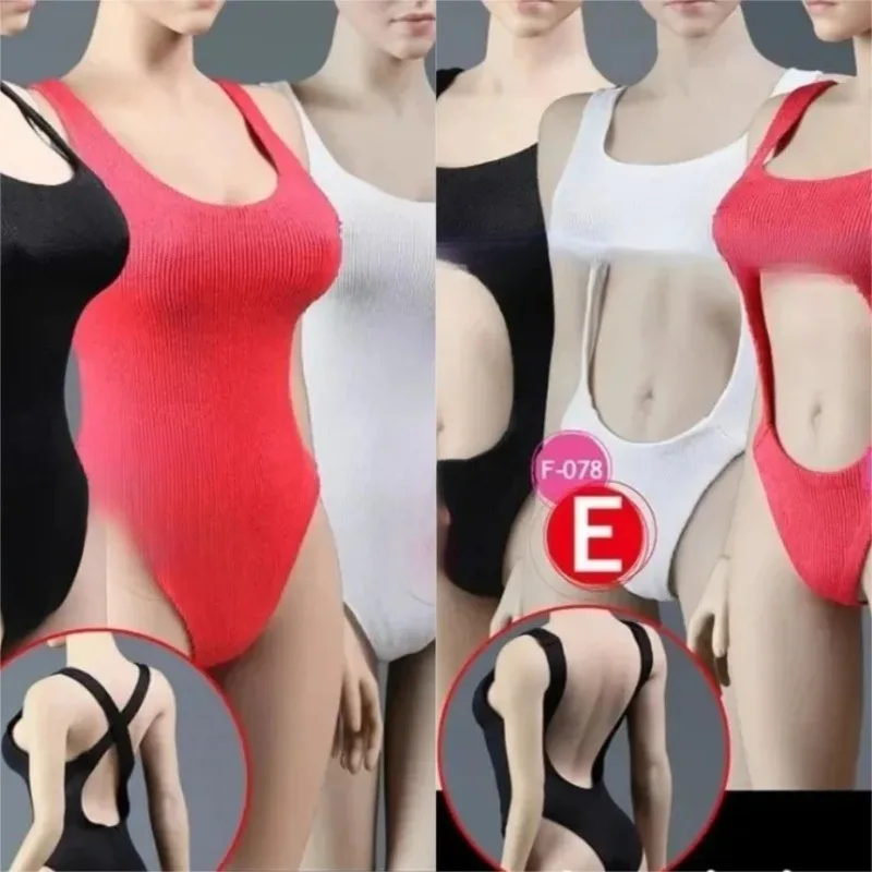 

1/6 Scale Sexy 1pcs Bikini Swimsuit Bodysuit Three Colors Clothes Model for 12" Female Soldier PH TBL Action Figure Toys