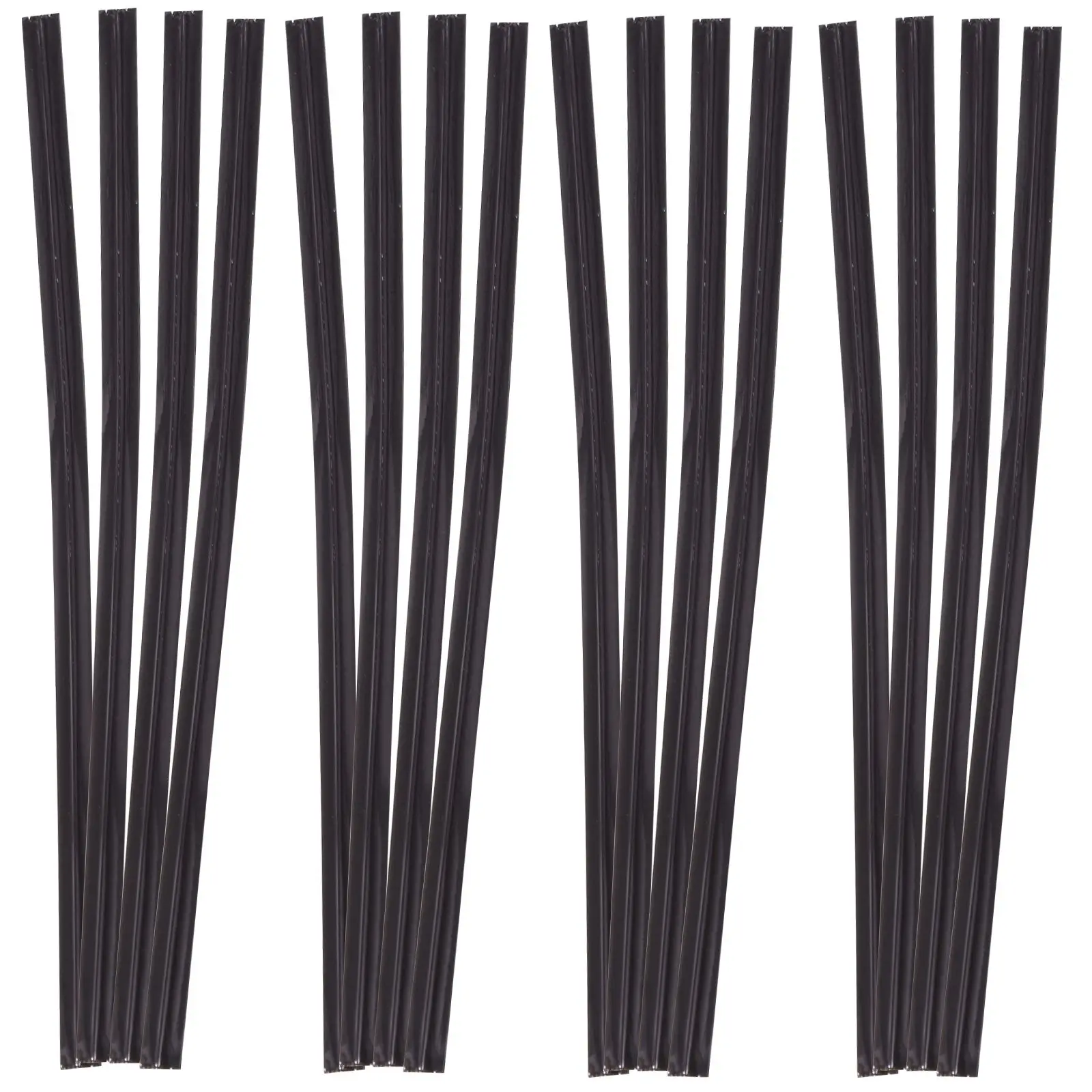 

800 Pcs Metallic Twist Ties C y Bags Bread Packaging Craft Supplies Environmental PET Plastic Iron Wire Easy Shape Daily