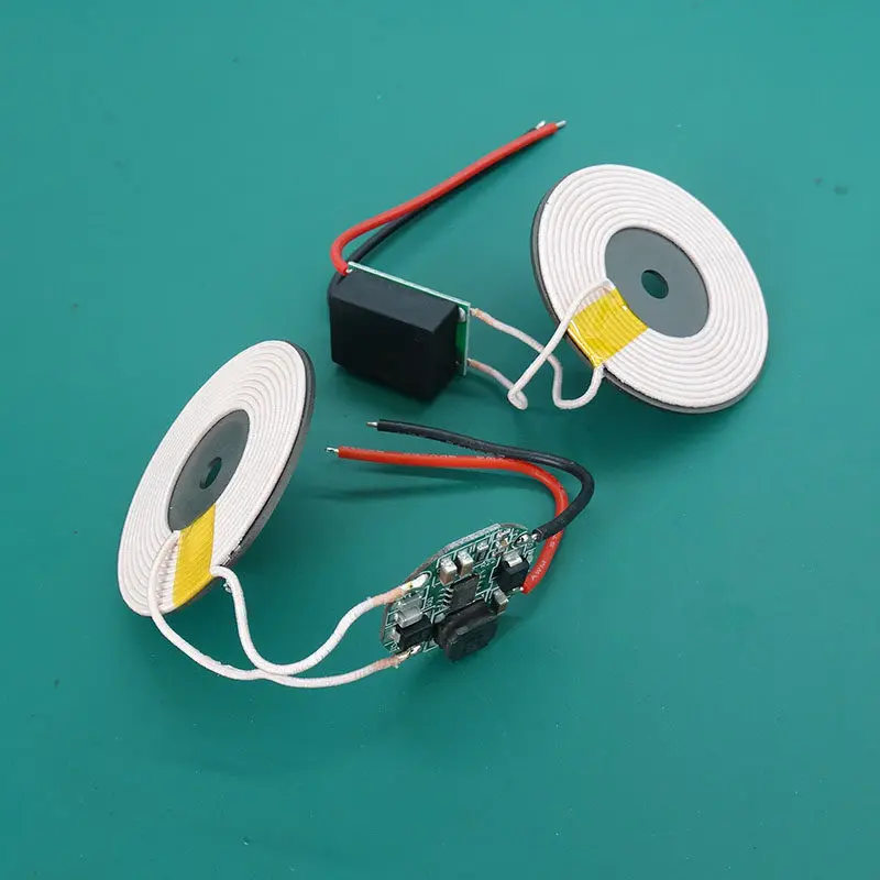 RX&TX Coil Outer Diameter 45mm Wireless Charging Module Transmits Input 12V Power Supply Output 5V2A