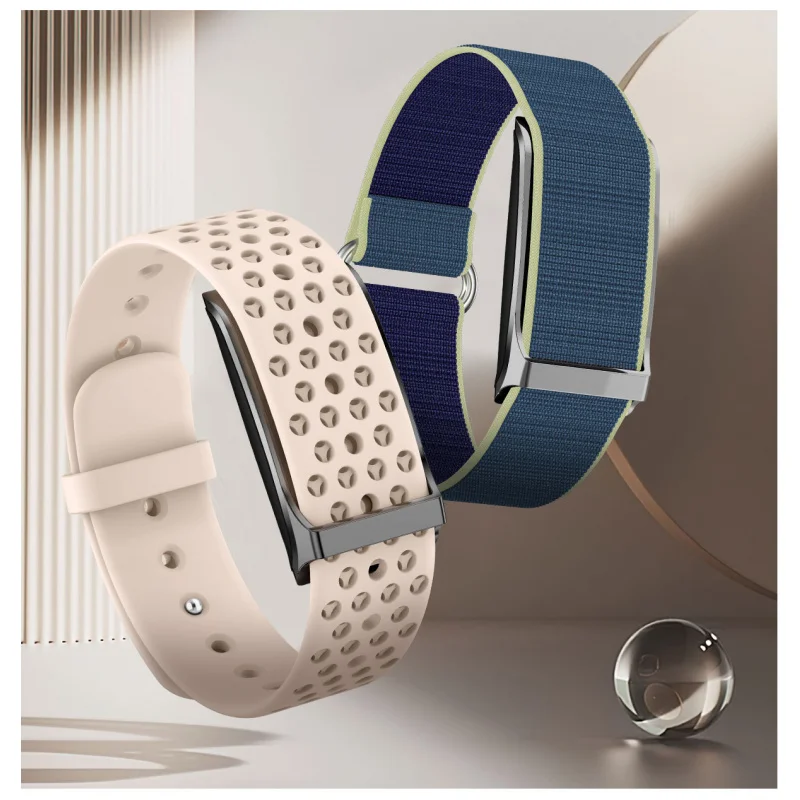 Sin pantalla banda inteligente hombres y mujeres calorías contador de pasos ritmo cardíaco impermeable deportes al aire libre Fitness Smartwatch para Android 2025
