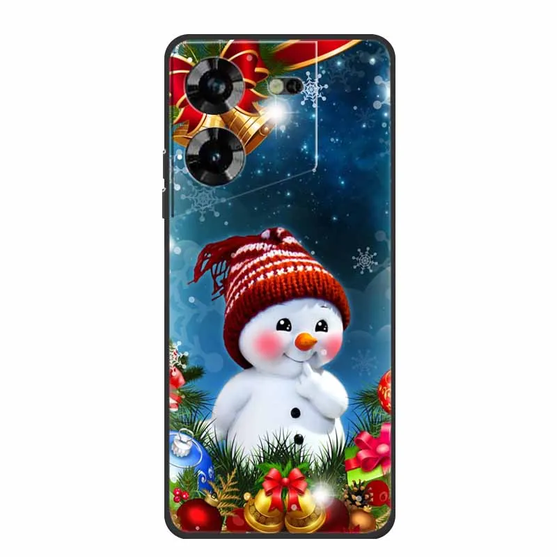 For Tecno Pova 5 Pro Case Christmas TPU Soft Silicone Phone Back Cover Cases for Tecno Pova5 TecnoPova 5 2023 Gift Xmas Coque