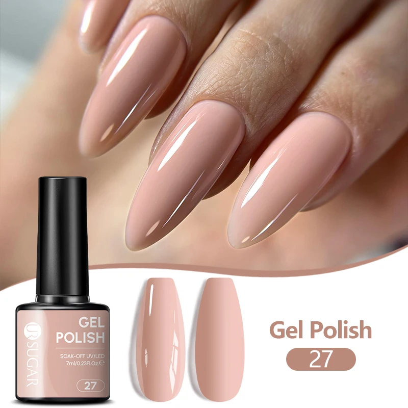 UR SUGAR 7ML Nagellak Fresh Macaron 107 Kleuren Alles voor Manicure Semi Permanente Soak Off LED UV Langdurige Nagelkunst Lak
