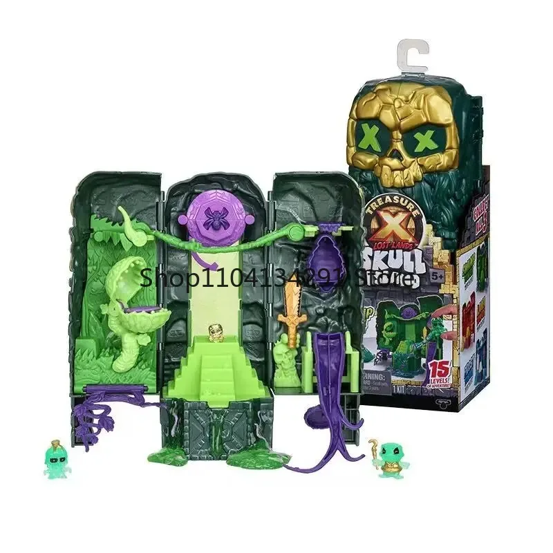 Original Treasure X: Treasure Adventurer Golden Treasure Alien Skull Island Frozen Swamp Lava Pagoda Temple