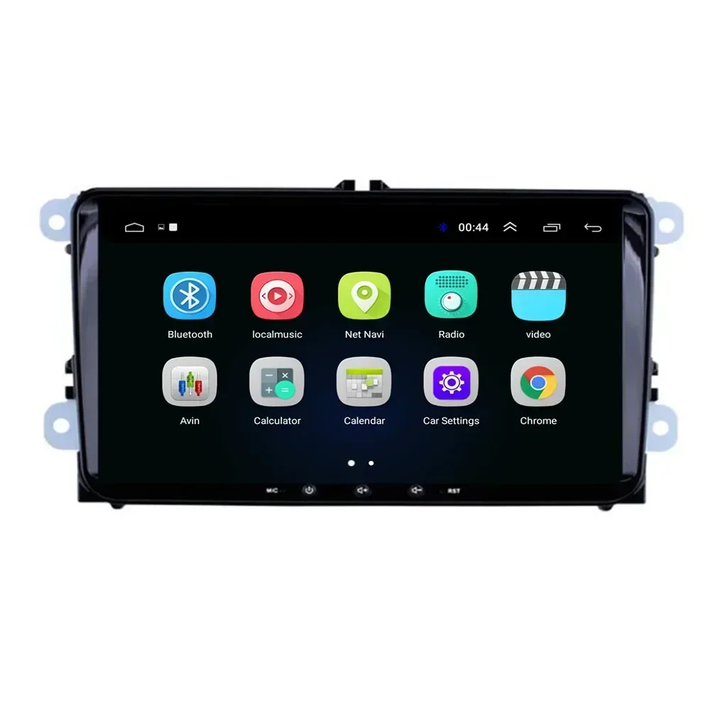 Radio Android 13 2 Din Multimedia Car Player For VW / Volkswagen Skoda Octavia golf 5 6 touran passat B6 polo Jetta Coche