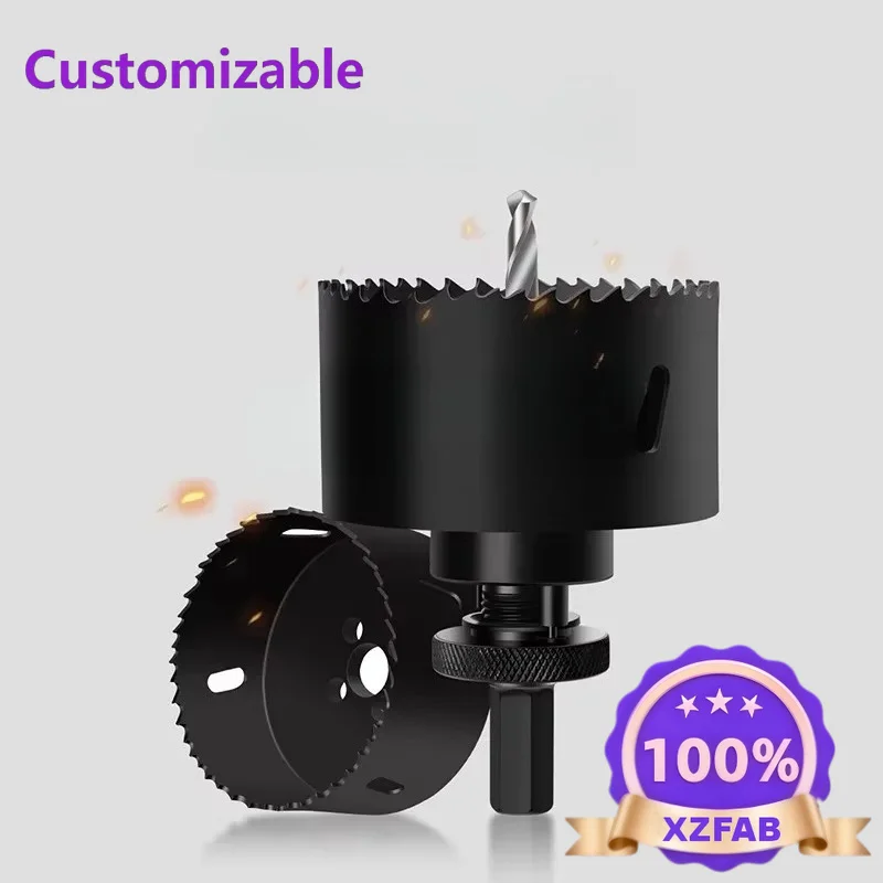 Factory Direct 2026 M42 Bimetallic Hole Saw Cutter Drill Bit For Steel Pipe Galvanized Pipe Iron Plate Drilling Tool Fire Fighti