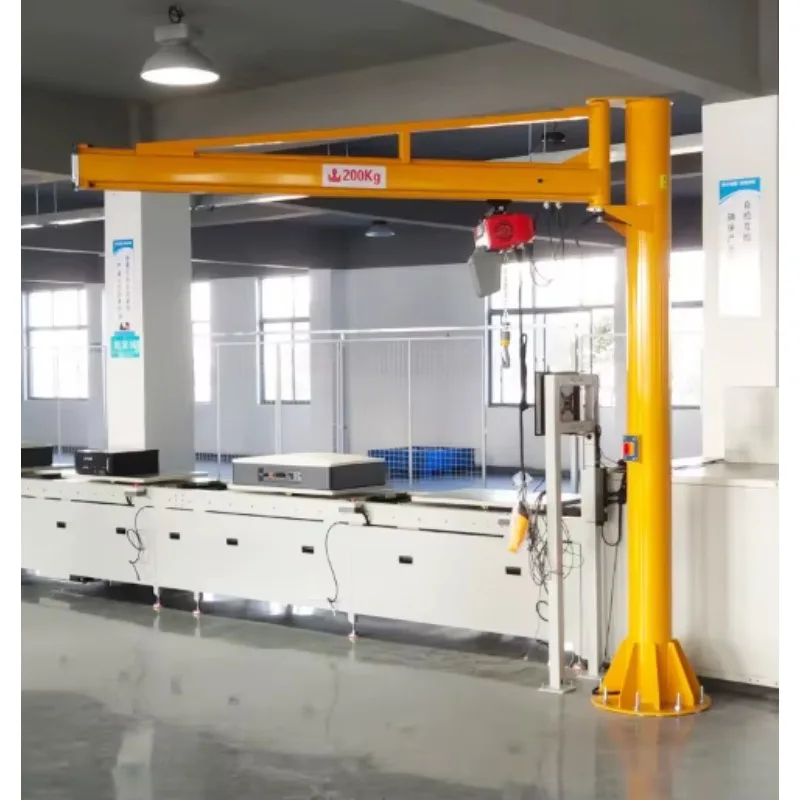 Jib Crane Electric Hoist Column Cantilever Crane Hoist Swing Arm Crane Vacuum Lifter