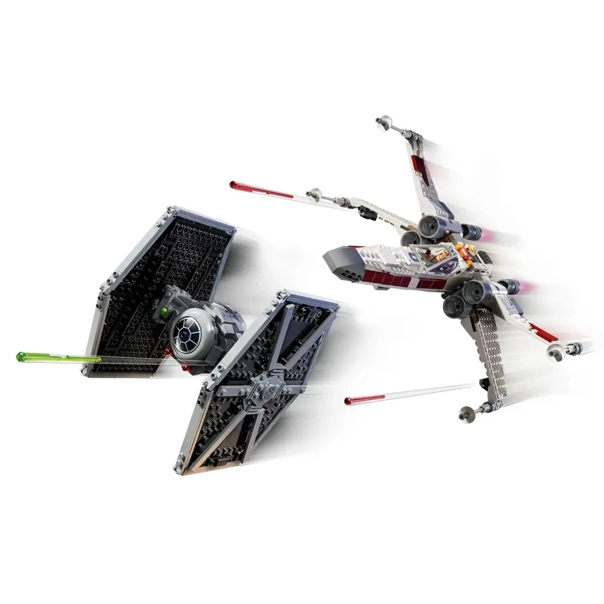 Miniso Disney 2024 new 75393 TIE fighter and X-wing Compatible Building Blocks Bricks Toys For Children Gifts Children Gift