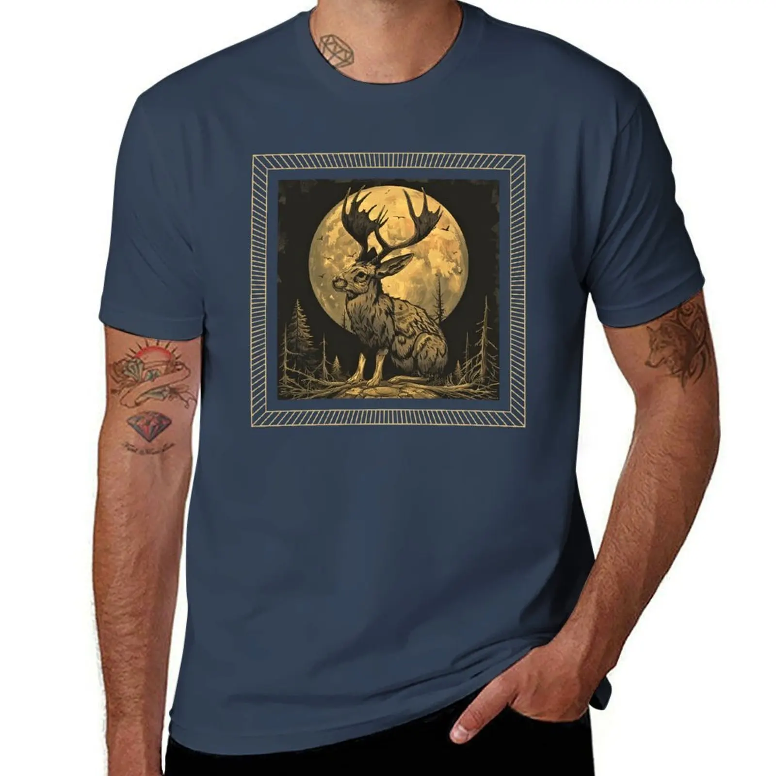 

Jackalope T-Shirt t shirt custom print man tshirt T-Shirt