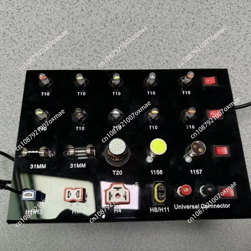 Auto Headlamp Light Effect Display Table, LED & Xenon Lens Beam Contrast Tester For Automotive Modification Store