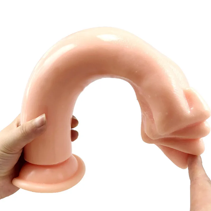 Super Huge Simulation Fist Dildo Anal Plug Hand Touch G-spot Penis Vaginal and Anus Masturbation Suction Cup Sex Toys for Unisex