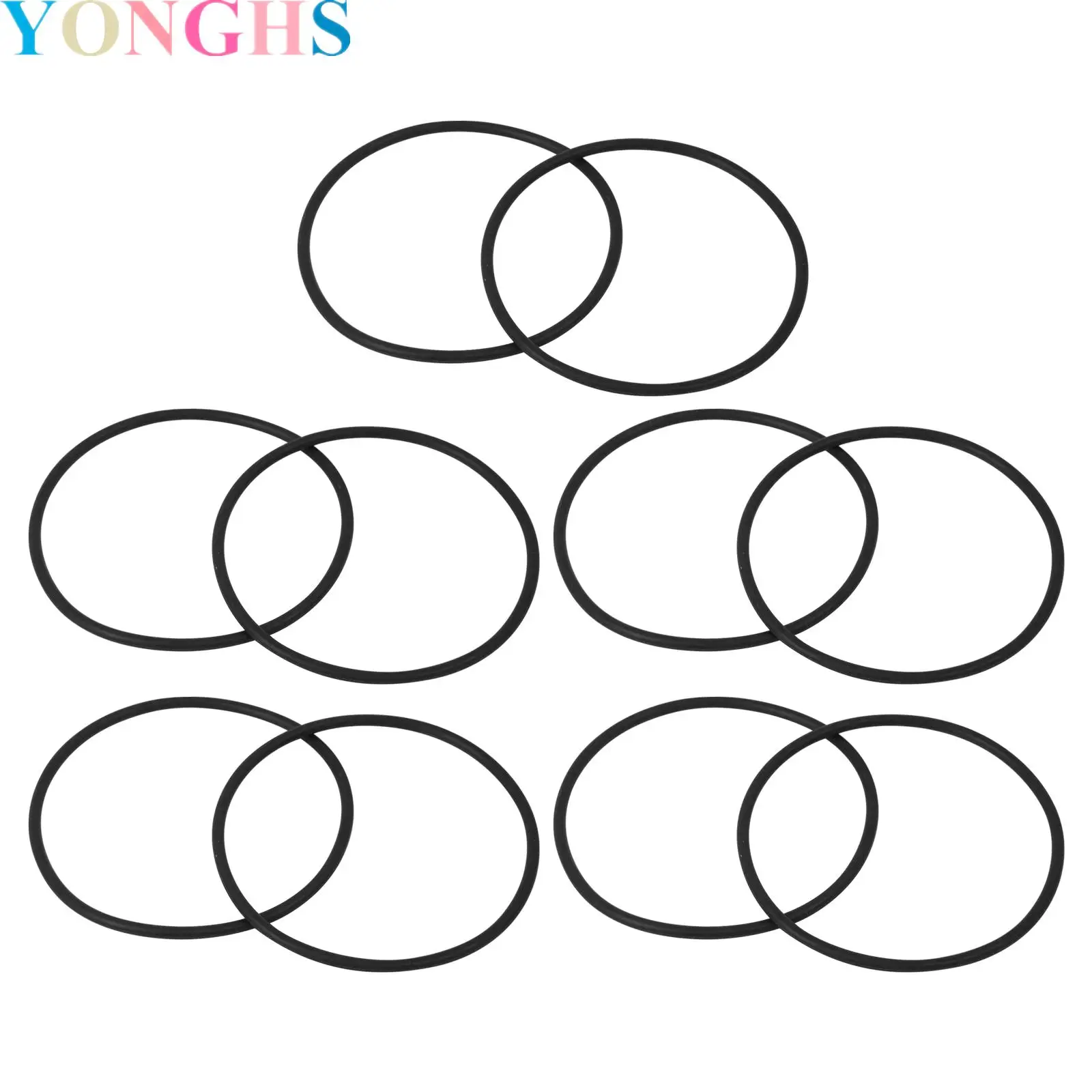 

10 Inch Filter Bottle Sealing O-rings Silicone Rubber Water Purifier Gaskets Replace Leak-Proof Water Filters Seals Universal