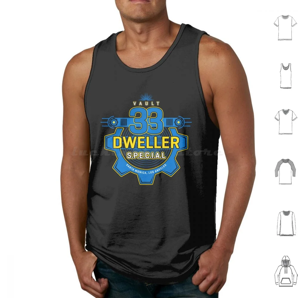 33 Dweller Tv Series Santa Monica Los Angeles Tank Tops Print Cotton Fall Out Tv 33 Lucy Okey Dokey Dweller Tv Nuclear