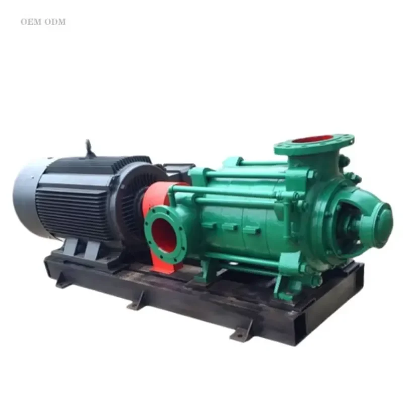 for High Pressure Multistage Mining Pump 260m Head 200mm Outlet High Yield Irrigation Equipment Energy Saving