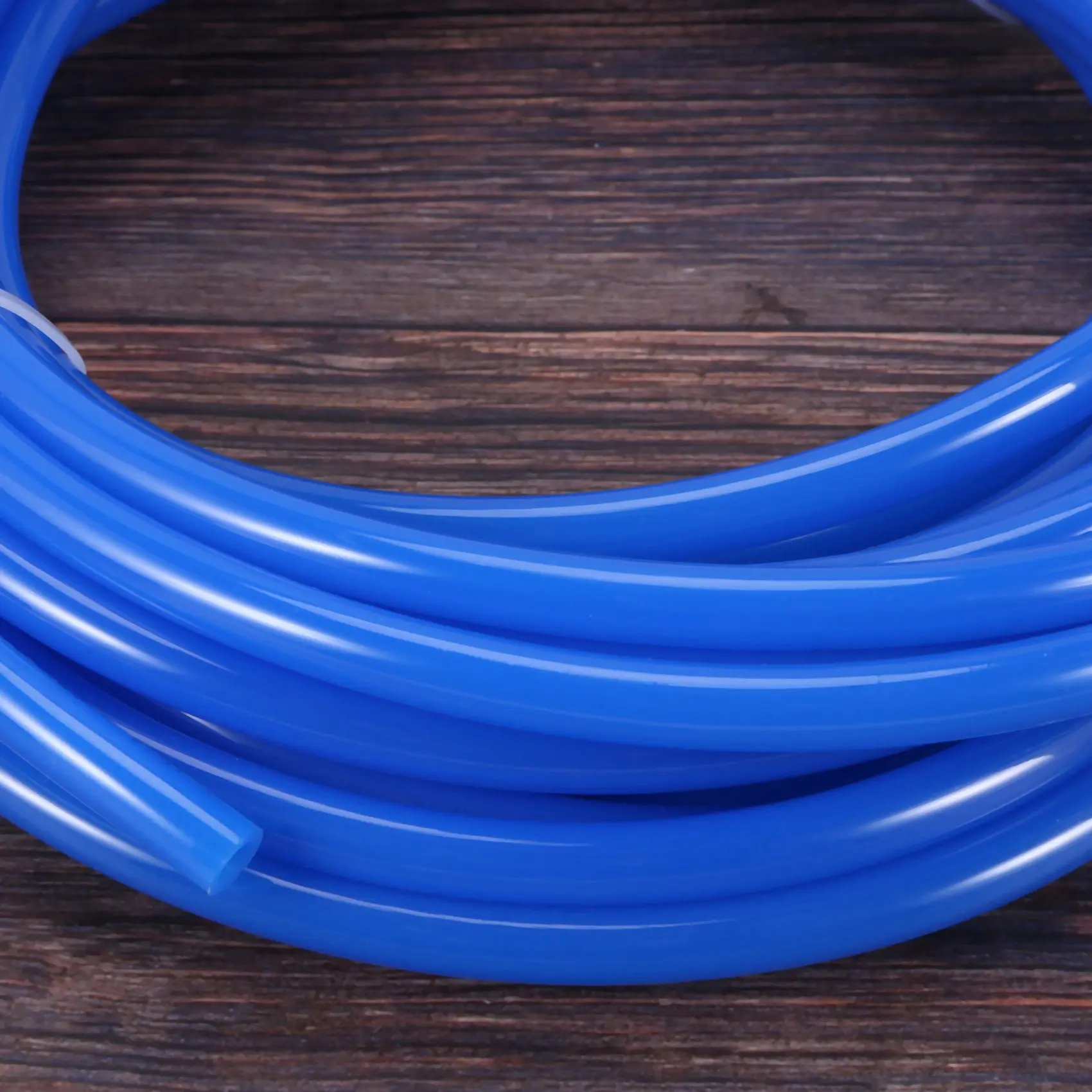 ABGR-3X 8Mm(OD) X 5Mm(ID) PU 공기 튜브 파이프 호스 10미터 파란색 10M