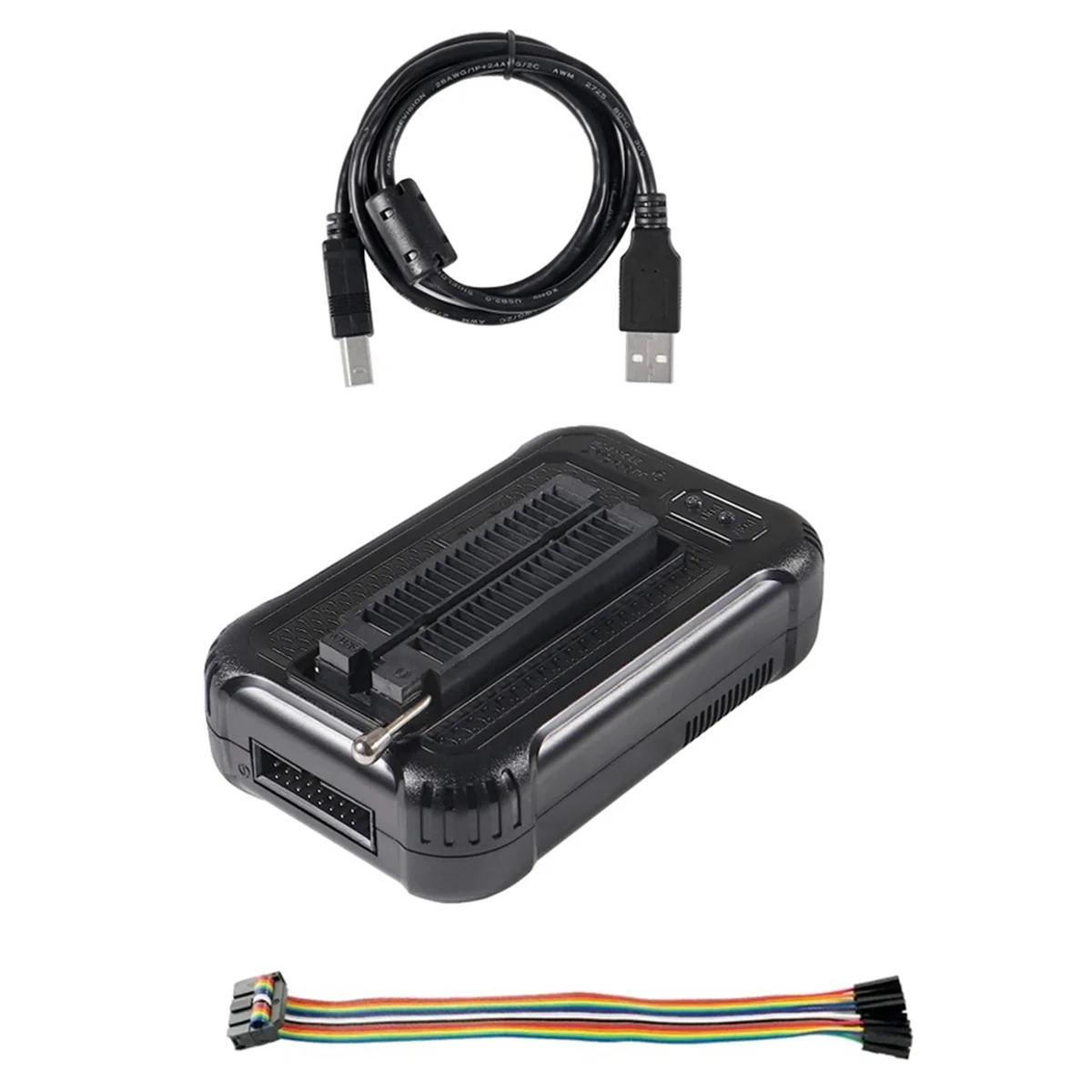 ABGN T48 TL866-3G Programmer + ISP Cable Support 31000+ ICs for SPI/Nor/NAND Flash/EMMC BGA153/162/169/100/221 TSOP/SOP/PLCC