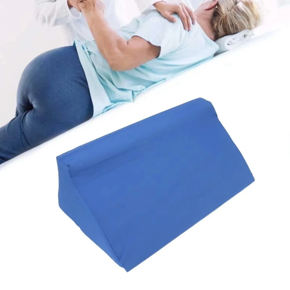 Removable Flip Over Pillow High Density Sponge Washable R-Type Flip Over Pillow Durable Body Side Pillow Elderly Care