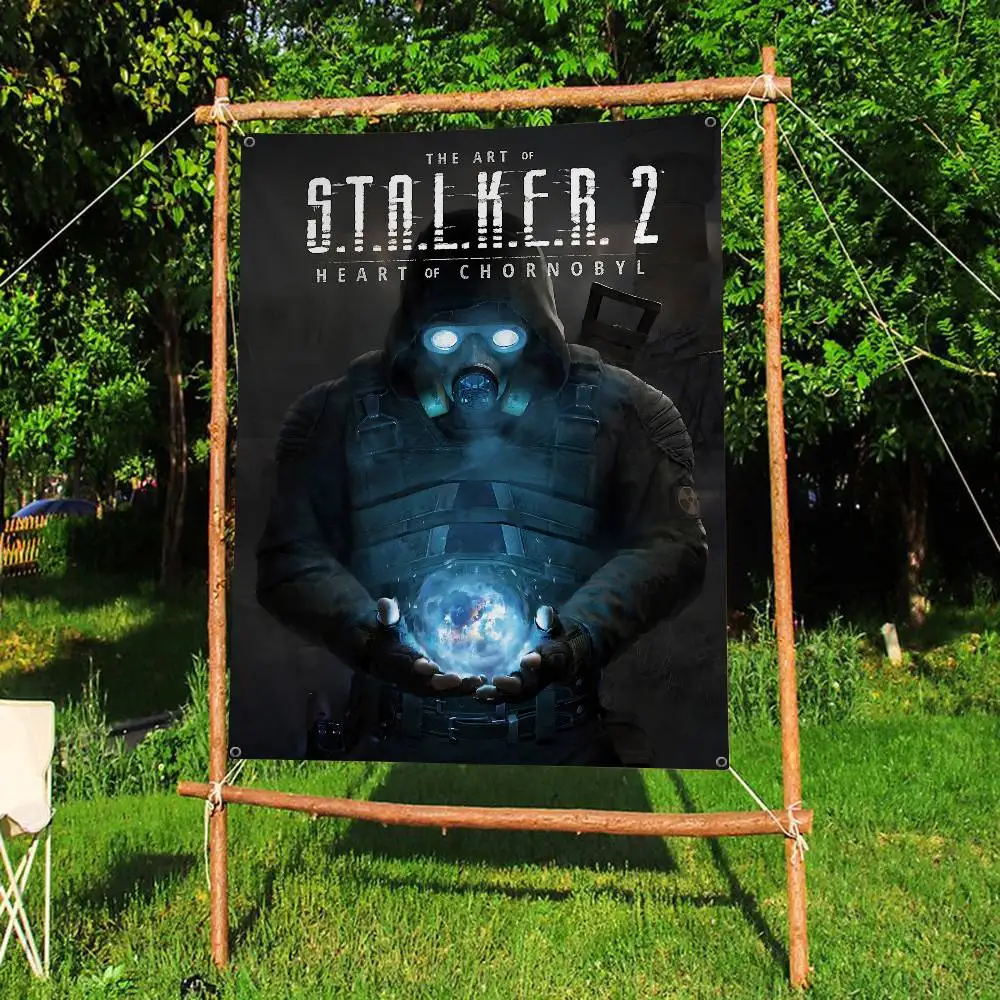 S-STALKER Game Printed Large Flag Art Science Fiction Room Home Decor Decor Banner