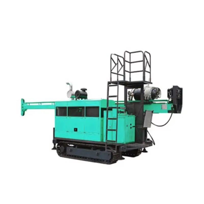 Fully Hydraulic Diesel-Powered Rope Core Drilling Rig with Bearing 150mm Rotation Head Diamond Core Drill Water Well Drill Rig