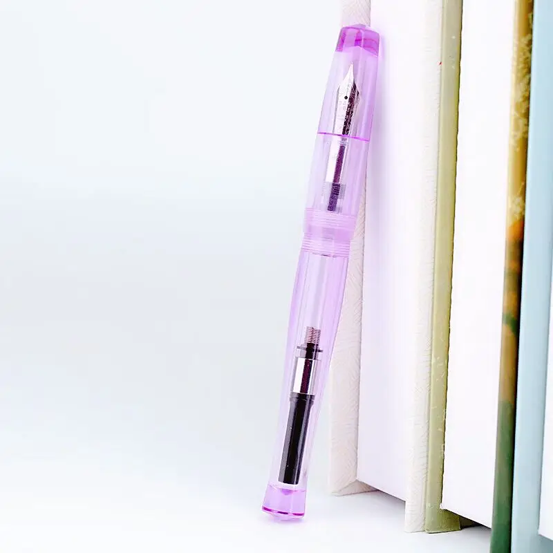 

Ручки Penbbs, акриловая матовая смола, перьевая ручка, лезвие F 0,5 мм, роскошные деловые канцелярские принадлежности, ручки для письма, ручки для путешествий, ручки для писем