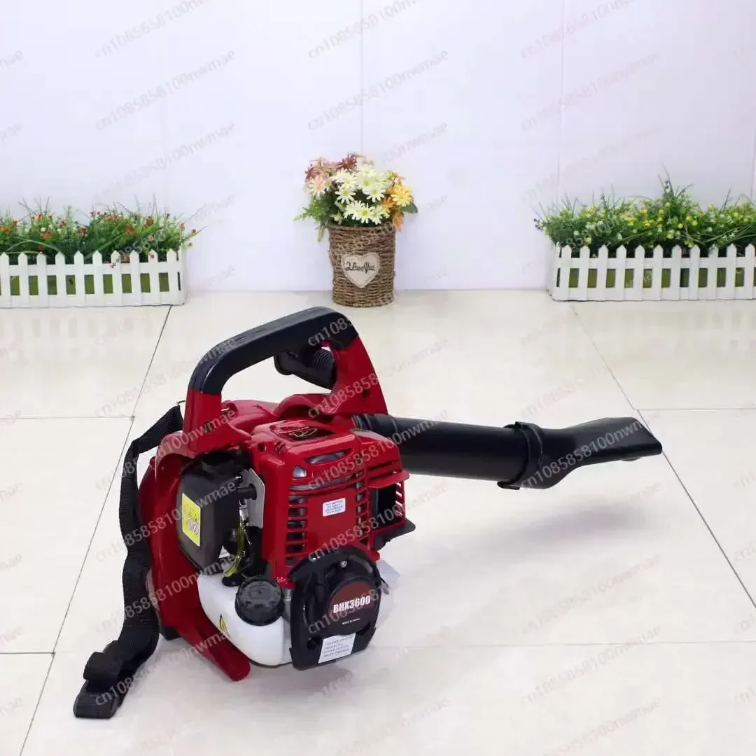 Leaf Blower 37.7CC BHX3600 Portable Four Stroke Gasoline Snow Blower High Power Noise Small Leaf Vacuum Garden Tool