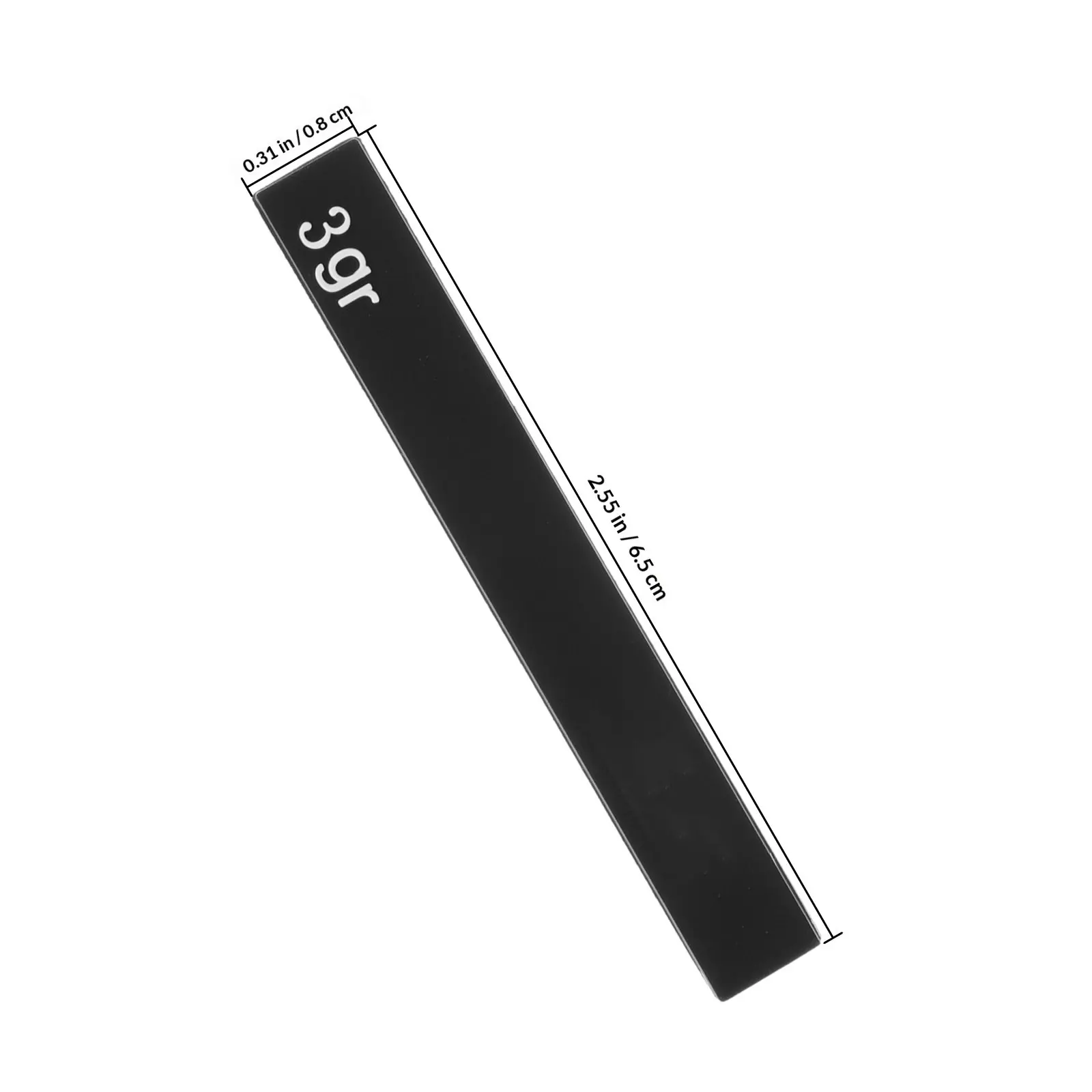 Self-Adhesive Silicone Weighted Strip for Tennis Rackets Precision Weight Adjustment Improved Balance Arm Strain Reduction