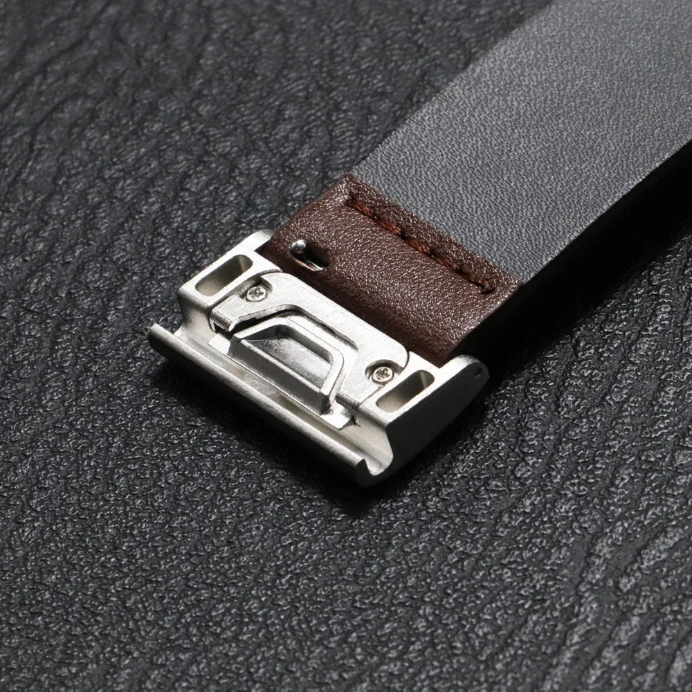 20mm 22mm 26mm Genuine Leather Watch band For Garmin Fenix 7 7S 7X 6S 6X 6 Watchband Wriststrap Fenix 5S 5X 5 Fenix 3 MK1