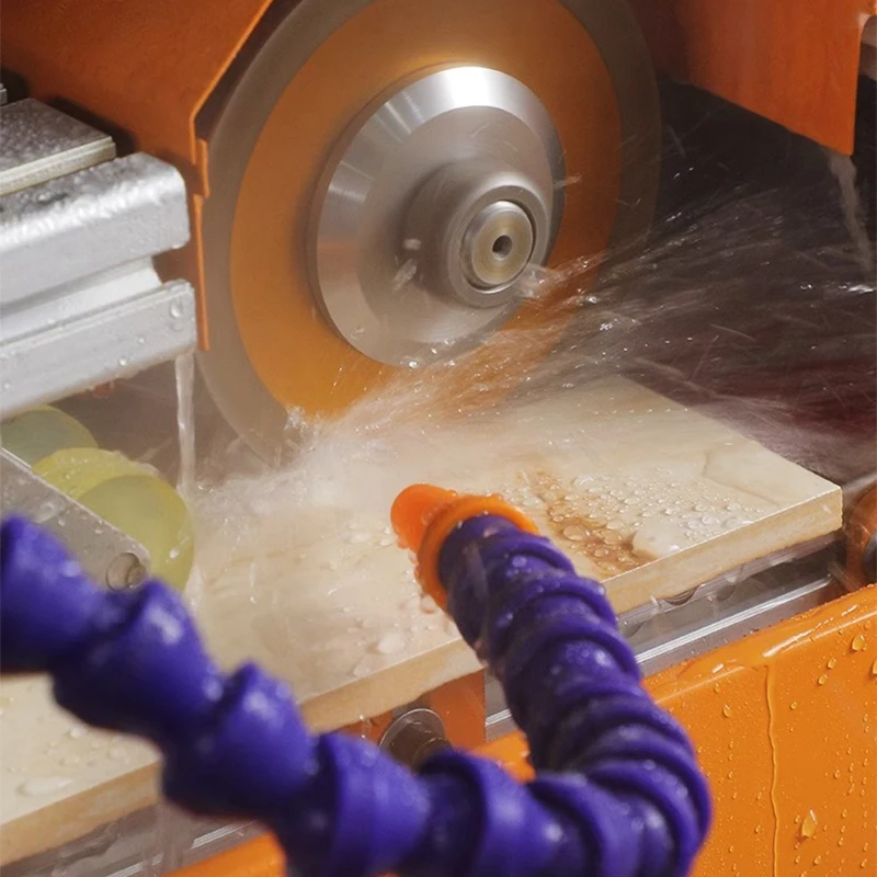 Máquina cortadora de azulejos cerámicos CNC multifunción de alta potencia totalmente automática de losa de roca biselado corte y processi por lotes de piedra