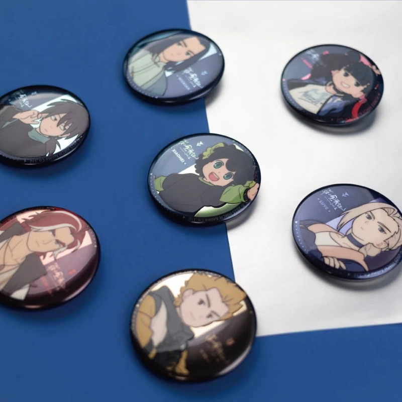 

Pre-Sale The Lengend of Hei 2 Official Movie Character Badges Collectible Anime Fan Merchandise Limited Edition Toy