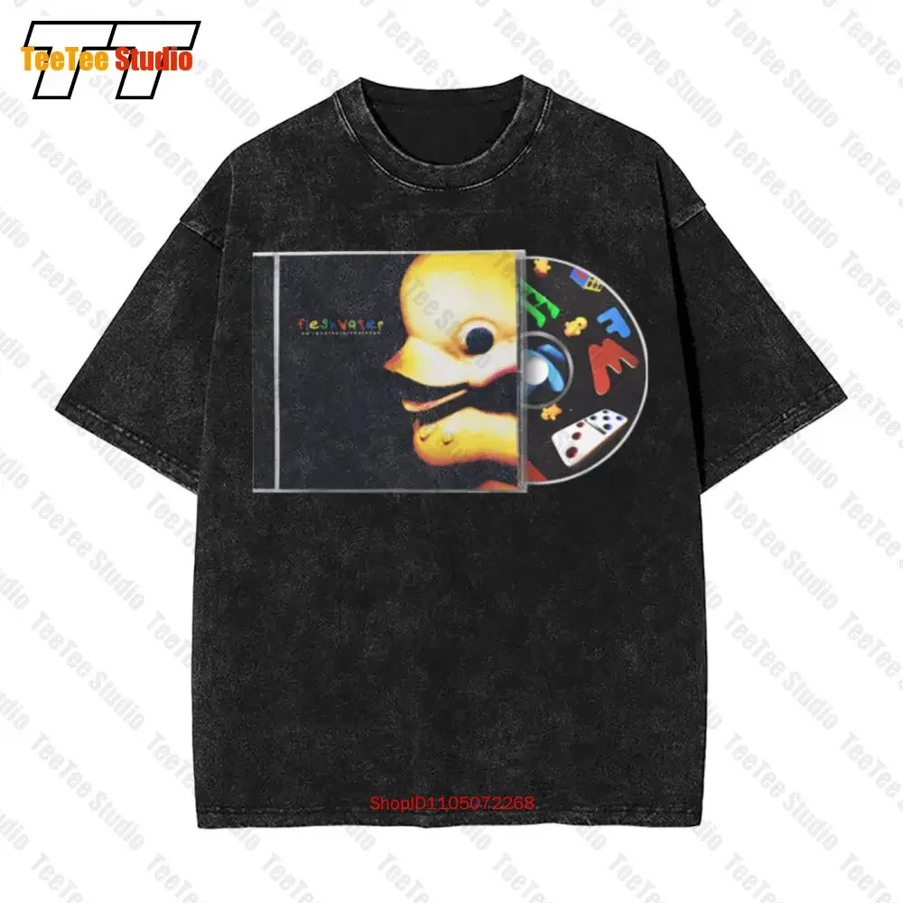 Fleshwater Band Vein Shoegaze Alternative Metal Hardcore Vintage Oversized T-Shirt Tee DYD5