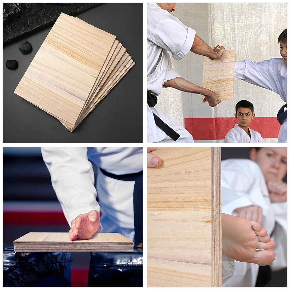 12 Pcs Taekwondo Plank Professional Punching Board Accessories Practicing Breaking