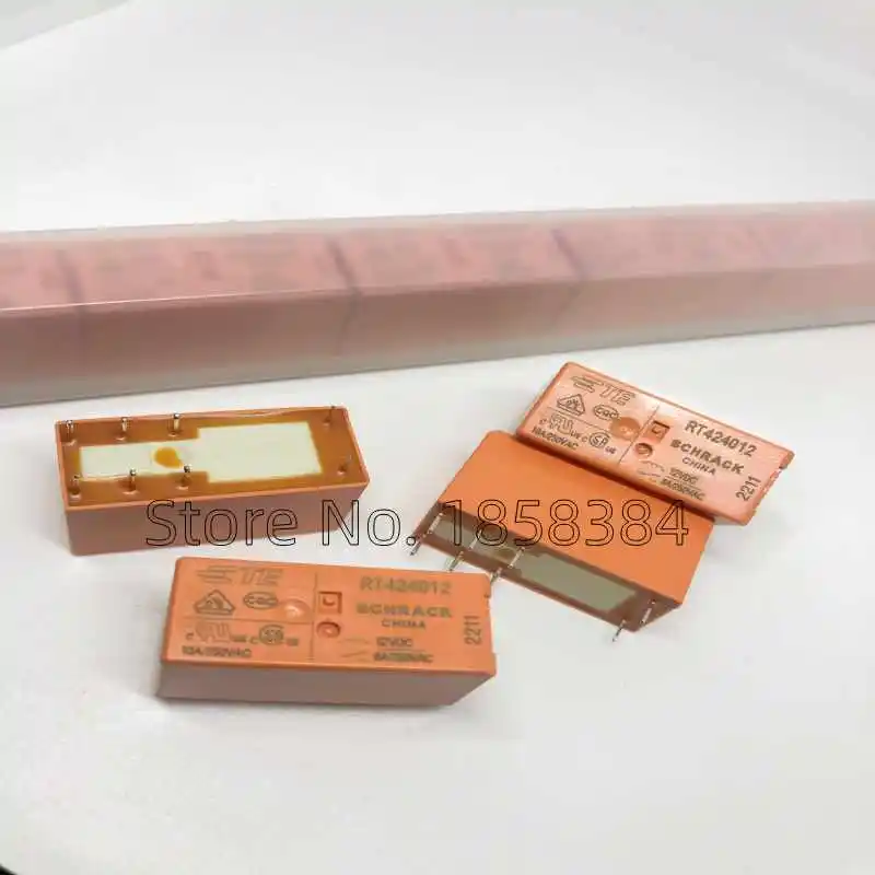 

Power relays 10PCS/lo RT424005 RT424012 RT424024 RT424048 5V 12V 24V 48V 8A 8PIN Two sets of conversions Power