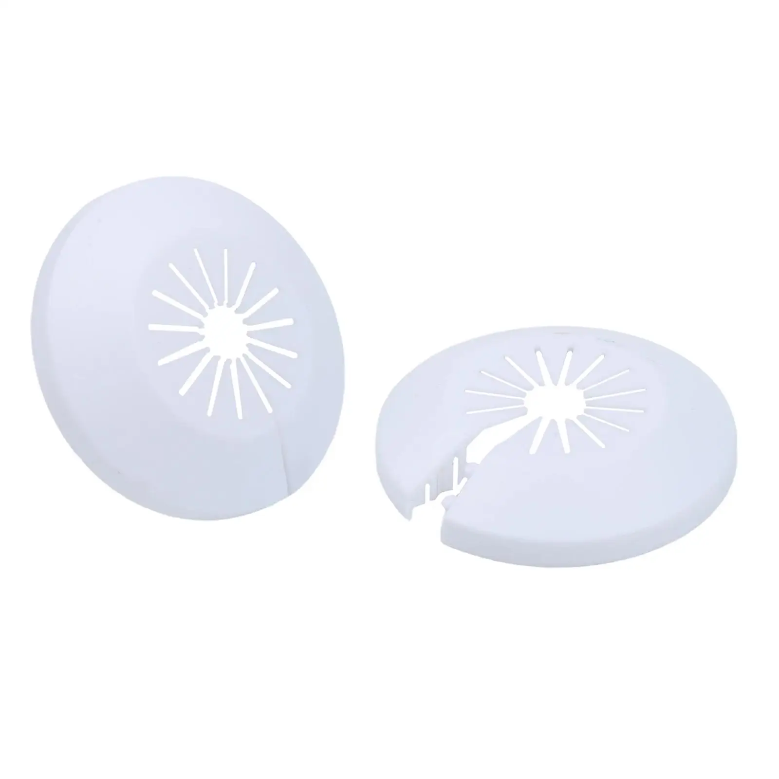 5 Pack Toilet Pipe Covers Lightweight and Plastic for Sealing Gaps Around Bathroom Radiators and Drainage Pipes