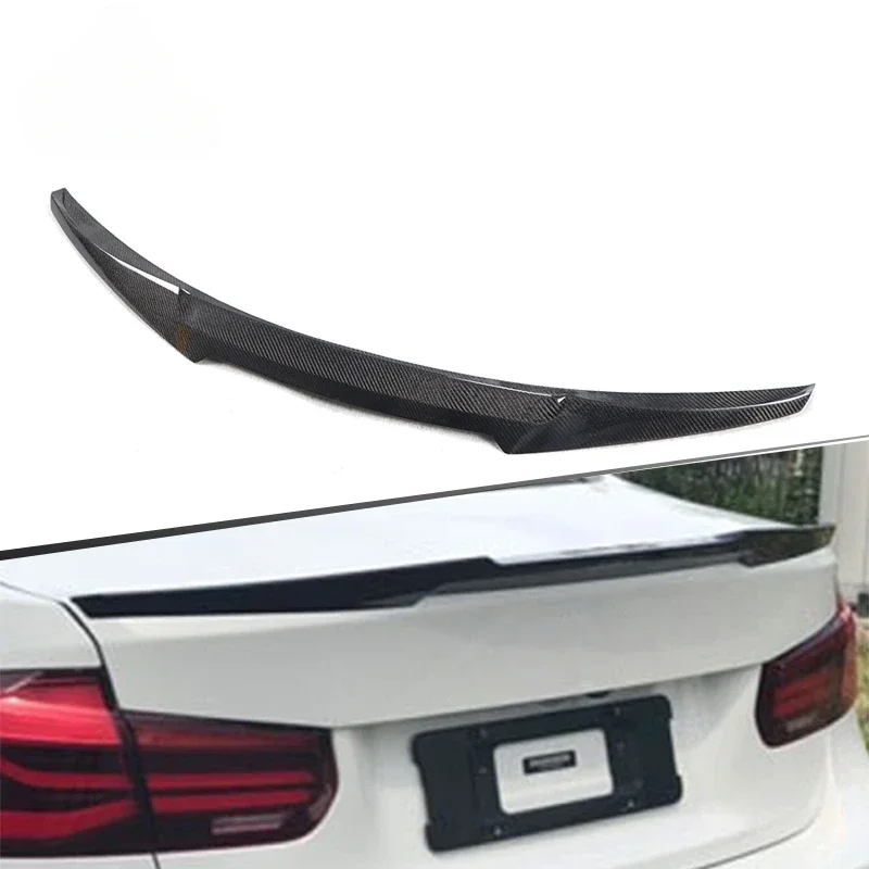 

Car Accessories V Type Ducktail Boot Carbon Spoiler Wing Car Rear Trunk Spoiler For E90 E92 E93 M3 2006-2012