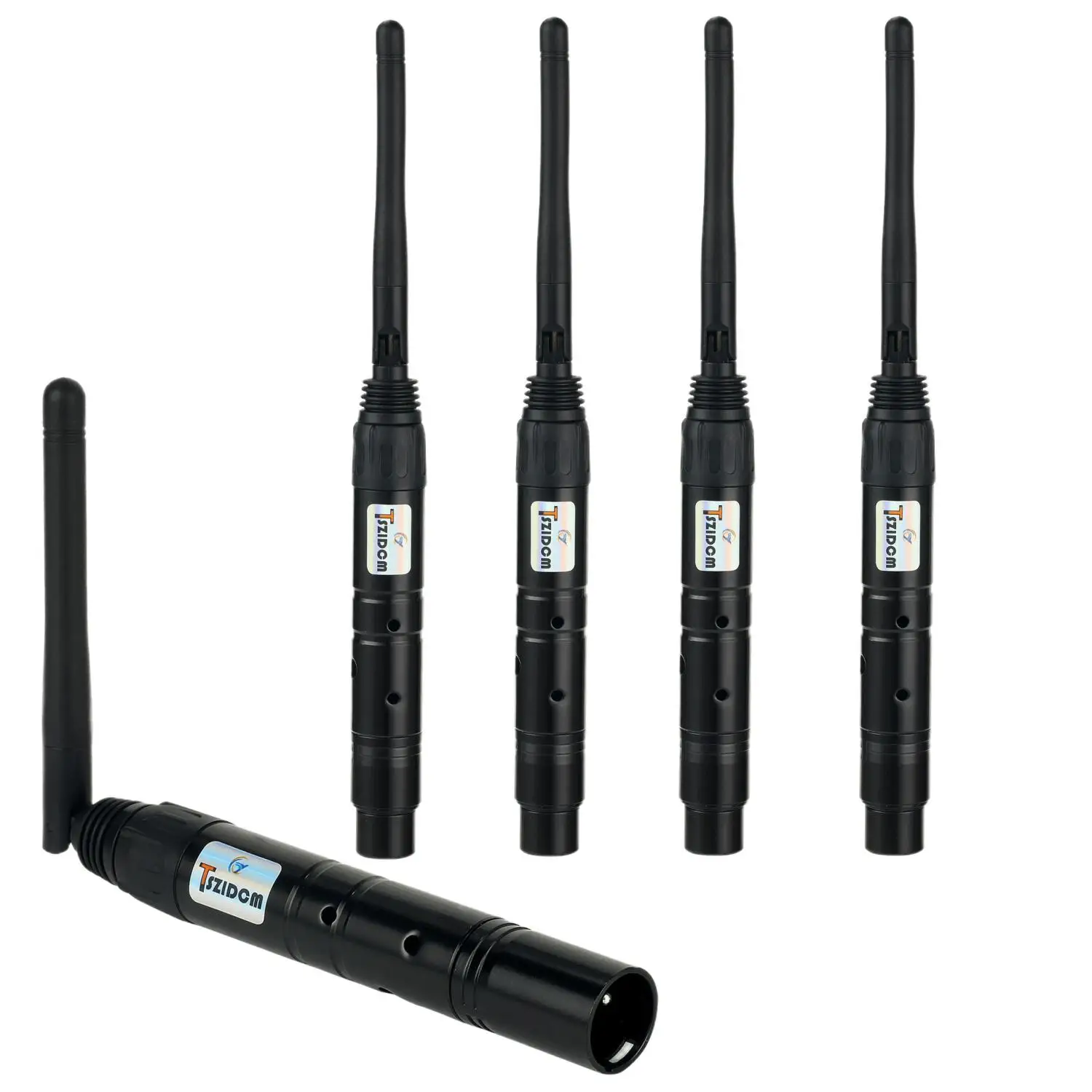 جهاز إرسال/جهاز إرسال dmx لاسلكي ، dmx512 ، dfi ، dj ، وحدة تحكم في الإضاءة مع محول للمرحلة ، والحفلات ، أزعج